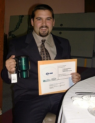 Randy at the RAM program banquet.